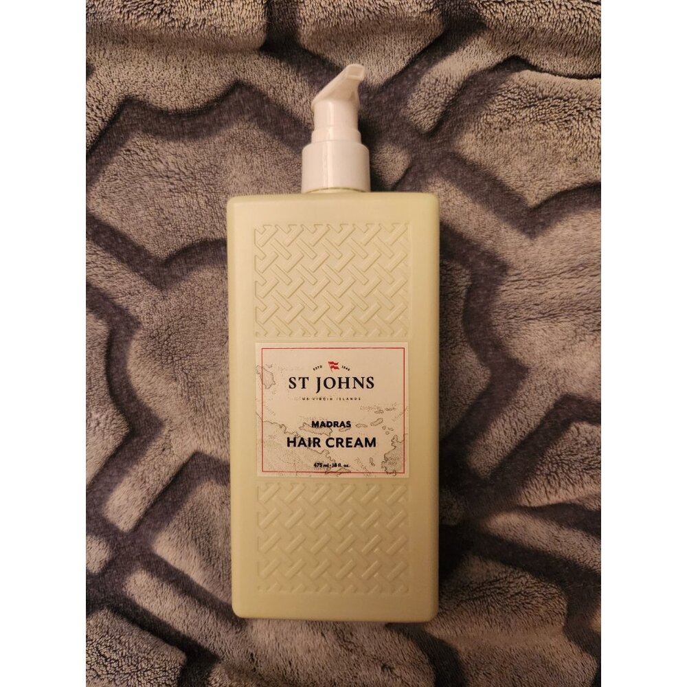 St Johns Madras Mens Hair Cream NWT